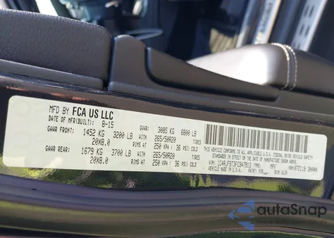 2015 Jeep Grand Cherokee Limited из США, поврежденный, VIN 1C4RJFBT3FC947913